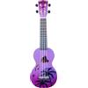 Mahalo Ukuleles Mahalo Designer Series Ukulele, mano destra, viola scoppio, soprano (MD1HA ppb)
