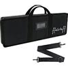 ffalstaff Borsa Semirigida per tastiera ffalstaff ® 75x25x09 con imbottitura da 10 mm per Tastiera - Mini Synth - Controller | Manifattura di altissima qualità - Design Italiano