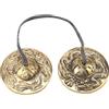Buachois Piatti Tibetani,Campana Tibetana per Piatti da Meditazione Yoga,Campane da Meditazione da 6,5cm, Campana da Meditazione Tibetana Artigianale Strumento a Percussione Buddista(3#)