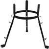 Aramox Supporto con Tamburo Conga Ad Altezza Regolabile, Supporto per Cesto a Tamburo Non Slittamento in Ferro Non Slip Nero per Congas Bongo Djembe Prestazioni e Viaggi