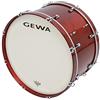 GEWA tamburo da marcia grande, fusto in pioppo rosso, 26 x 14, 8 tiranti, pelli Remo USA, incl. gancio per cintura o carrier