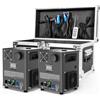 FODEXAZY 2 Pezzi 1000W Macchine Pirotecniche Elettronica con Flightcase, Scintille Fredde per la Scena con dmx512&Telecomando Senza Fili per Natale Matrimonio Festa Concerto