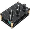 Bnineteenteam Mixer Audio, Mixer Audio 4 Ingressi 1 Uscita Mini Scheda Audio Console Mixer Audio Stereo Passivo PortatileAccesorios Universales Para Guitarra