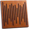 Bluetone Acoustics WaveFuser Wood - Pannelli acustici in legno naturale, pannelli fonoassorbenti, schiuma acustica 50x50x5cm