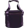 TOYANDONA Borsa Portatile per Protezione e Trasporto Durante Viaggi in Poliestere e Cotone Porpora con Design Resistente Colore Casuale per Ciotola da Meditazione