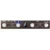 EasyByMall Controller MIDI, controller MIDI wireless, ricaricabile, 4 pulsanti, portatile, per M-VAVE Chocolate Plus (marrone)
