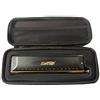 East top armonica cromatica professionale chiave di do con pettine in rame,16 fori 64 toni Armonica a bocca per adulti, suonatore di banda professionale e studenti (COPPER COMB)