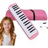 Generico Strumento Melodica - Bambini, Tubo Melodica Pianica | Tastiera per pianoforte ad aria per strumenti Talk Box con doppi tubi, bocchino per strumenti Talk Box