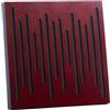 Bluetone Acoustics WaveFuser Wood - Pannelli acustici in legno naturale, pannelli fonoassorbenti, schiuma acustica 50x50x5cm