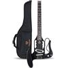 TRAVELER GUITAR Chitarra elettrica Traveler Guitar Pro-Series Mod-X, nero opaco (PSM BKM)