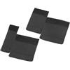 KSJOAIDDE Cuscinetto protettivo per trombone, superficie in pelle, per Euphonium Band Orchestra Pulltube guards coppia nero