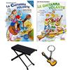 ffalstaff La Chitarra Volante - I° volume, La Chitarra Volante - Appendice al metodo, Poggiapiede e portachiave ffalstaff ® in Omaggio