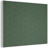 MuchoWow© Pannelli Fonoassorbenti Parete Acustici 80x60 cm Insonorizzanti Pannello Fonoassorbente Design Isolante Acustico Fonoisolanti Insonorizzazione Stanza Verde scuro - Motivo - Linee