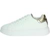 SUN68 Scarpe Bambina Girl's Grace Leather Z35426T 8050161390061 - Bianco Bianco/Oro 0143
