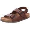 MEPHISTO UOMO, NARDO, DARK BROWN, SANDALO (43)