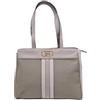 Laura Biagiotti Borsa Donna in Ecopelle, Linea Tabitha 112-1, 2 Manici, Apertura con Zip, Divisorio e Tasche Interne (CIPRIA ROSA)