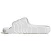 adidas Originals adidas Adilette 22 Slides Uomo, Clay Strata Earth Strata Core Nero, 42 2/3 EU