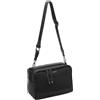 Mimi Mua BORSA A BAULETTO IN NYLON nera