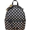PashBAG Borsa donna ZAINO da spalla CHIUSO con ZIP nuova collezione ERIC (Black)
