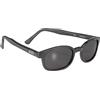 KD's X 11120 - Occhiali da sole nero opaco sportivi e motociclisti - Nero, X-Large