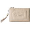 GAÀLLE Borsa Gaelle Paris clutch matelassè con logo GBADP4670 beige