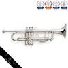 Bach Stradivarius 180ML37SP Tromba Argento Bb Key 180ML 37SP 180 ML 37 SP Gia...