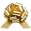 PartyDeco Fiocco regalo, 30 cm, 1 pezzo, resistente alle intemperie, grande fiocco decorativo, per auto, regalo di Natale, matrimonio, compleanno, anniversario, oro