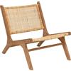 ATMOSPHERA CREATEUR D'INTERIEUR - Poltrona timor in teak e rattan