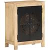 vidaXL Credenza 60x35x75 cm in Legno Massello di Mango