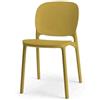 SCAB DESIGN SEDIA HUG ART. 2380 IN TECNOPOLIMERO VARI COLORI (2, SENAPE)