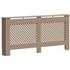 vidaXL Copertura per Radiatore 172x19x81,5 cm in MDF