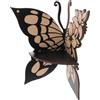 LOLIPPYY Mensola Angolare e Portacandele a Forma di Farfalla in Legno, Design Unico e Semplice Supporto a Parete per Decorazione D'interni per Casa