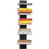 CASSETTE POSTALI ALUBOX ALUBOX Demetra Libreria da parete in alluminio e lamiera zinkata 83,5x23x21 cm sospesa 6,6 kg 5 mensole 17x23 cm salvaspazio con inserti A-L E
