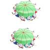 GLEAVI 2pezzi Scatola Portaspilli Forma di Bambola Contenitore per Aghi da Cucito Design Creativo per Appassionati di Cucito e Quilting Ottima per Uso Domestico