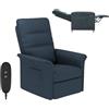 FLEXISPOT Poltrona Relax Elettrica Push Back Sedia Relax Ergonomica Schienale Regolabile 105-155°, Per Arredo Salotto, Soggiorno e Ufficio