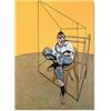 XCPORA Francis Bacon Poster Astratto Lucian Freud Stampe Francis Bacon Wall Art Francis Bacon Dipinto su Tela per La Decorazione della Parete Immagine 50x70cmx1 Senza Cornice