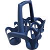 Tontarelli Portabottiglie Impilabile 6 Posti Drinhy Ciliegio per Bottiglie da 1 lt - 1,5 lt - 2 lt (Oceano)