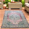 CARPETIA Tappeto orientale per interni ed esterni in rosa, 200 x 290 cm