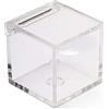 Melograno 50 Scatoline in plexiglass cubo 5x5x5 cm Trasparente per Confetti, bomboniere e confettate per Ogni Cerimonia