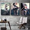 DHLHL 3 Pezzi Suicide Squad Harley Quinn Poster e Stampe di Film Joker Donne Pittura su Tela Immagine di Arte della Parete per la Decorazione del Soggiorno 50x70 cm Senza Cornice