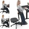Newtral Sedia Ergonomica Anti-Fatica per Stare in Piedi, Sedia Multifunzione con Supporto per Ginocchia e Schienale Regolabile, Ideale per Smart Working e Standing Desk