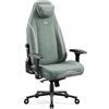 DIABLO X.Eye Prime Sedia Gaming Ufficio Ergonomica, Poltrona Gamer Tessuto | Poggiatesta Magnetico | Seduta Rinfrescante, Supporto Lombare | Regolabili Braccioli 4D | Caricabile fino a 140 kg