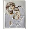 BELTRAMI Icona Sacra Famiglia 14x10 cm con Argento Miro Silver