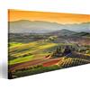 islandburner Quadro su tela Toscana paesaggio alba toscano agriturismo vigneto collina stampa artistica