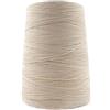 Merceria Pour Toi... Cotone ritorto paloma reter fil tortiglia 250gr grossezza 20 30 40 50 bianco ecru cotone uncinetto ricamo filato 100% cotone makò egitto centrini coperte tende capi di abbigliamento (40, Ecru)