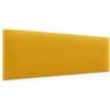 murando - Testiera Letto Imbottita - Rettangolo - Velluto Qualità - Antimacchia - 30x90 cm 1 Pezzo - Pannelli Decorativi per Pareti - Cuscini Testata Letto - Pannelli Imbottiti per Cameretta - Giallo
