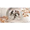 Giallobus - Quadro - 24 - Capezzale Moderno per la casa - Sacra Famiglia e Fiori - Vetro Acrilico - 70x35 - Pronto da Appendere - Quadri Moderni per la casa