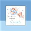 Cormar Tag Bomboniera Confetti Confezione Personalizzata Quadrato, Battesimo, Comunione, Cresima, Compleanno, Matrimonio, Nascita, Laurea 60 Pezzi (Nascita/Battesimo Bimbo)