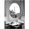 WSJIJY Stampa su Tela Fashion City Paris Canvas Painting Nordic Poster Stampe Artistiche da Parete Immagini in Bianco E Nero per Soggiorno Decorazione per La Casa Regalo, 45X60Cm Nessuna Cornice