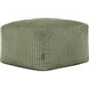 icon Amara Poggiapiedi, Pouf Poltrona per Adulti con Riempimento Inclusa, Tessuto Velluto a Coste, Piccola Pouf Sacco, Sgabello, Camera da Letto, Soggiorno, Mobili per il Soggiorno, Verde Salvia